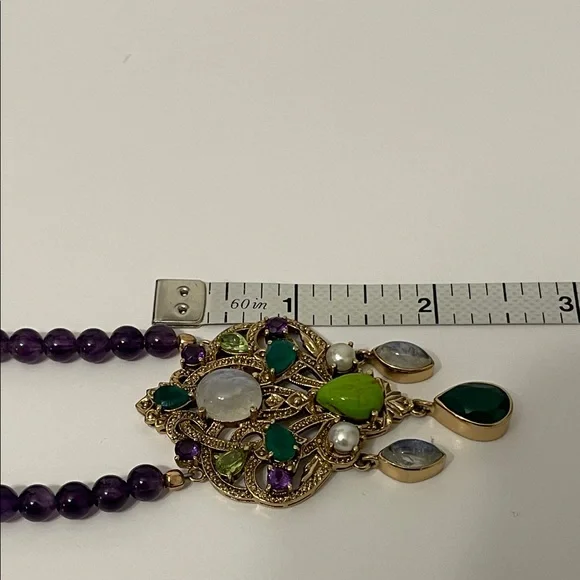 Nicky Butler “Raj Collection” Beaded Necklace - Picture 12 of 12